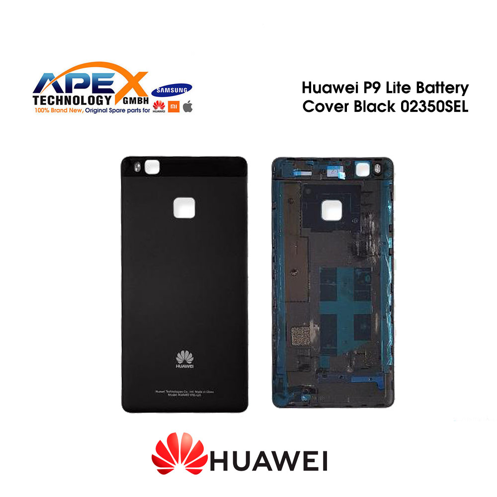 Huawei P9 Lite Vns L31 Battery Cover Black 02350sel