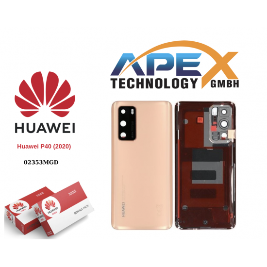 Huawei P40 (2020) GOLD BATTERY COVER 02353MGD