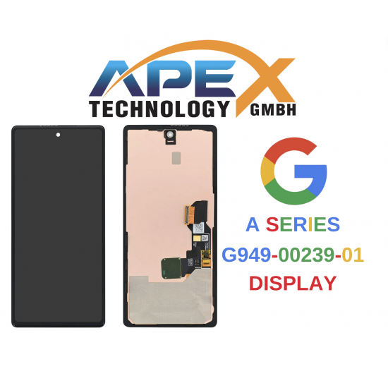 Google Pixel 6A 5G (2022) BLACK LCD / Screen + Touch BLACK LCD G949-00239-01