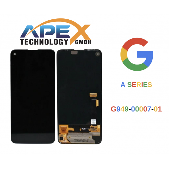 Google Pixel 4A 4G (2020) BLACK LCD / Screen + Touch G949-00007-01