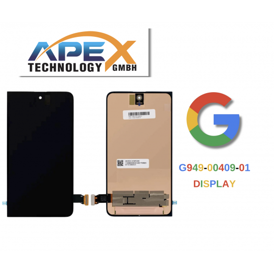 Google Pixel Fold 5G (2023) BLACK OUTER LCD / Screen + Touch G949-00409-01