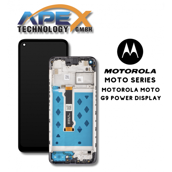 Motorola Moto G9 Power 4G (2020) BLACK LCD / Screen + Touch 5D68C17634 OR 5D68C17634RR