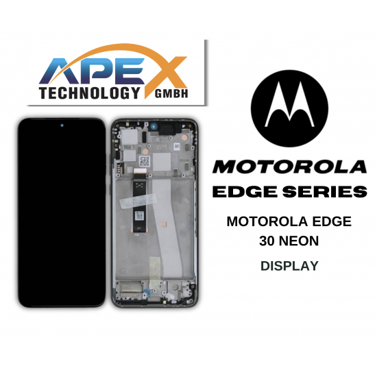 Motorola Edge 30 Neo 5G (2022) BLACK LCD / Screen + Touch 5D68C21403