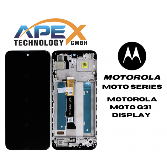 Motorola Moto G31 (2021) BLACK LCD / Screen + Touch 5D68C19989 OR 5D68C19989RR