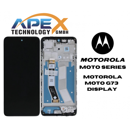 Motorola Moto G73 5G (2023) BLACK LCD / Screen + Touch 5D68C22272