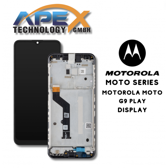 Motorola Moto G9 Play (2020) BLACK LCD / Screen + Touch 5D68C17397 OR 5D68C17397RR