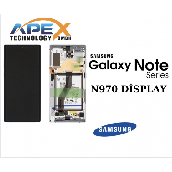 Samsung Galaxy  SM-(NOTE10 2019) AURA BLACK LCD + BTRY Display module LCD / Screen + Touch GH82-20842A