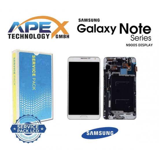 Samsung Galaxy SM-N9005 NOTE3 4G WHITE Display module LCD / Screen + Touch – GH97-15209B