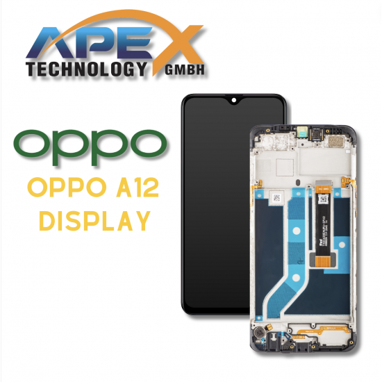 OPPO A12 4G (2020) BLACK LCD / Screen + Touch 4904079