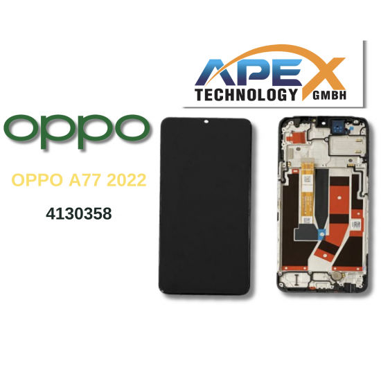 OPPO A77 5G / K10 5G (2022) BLACK LCD / Screen + Touch 4130192