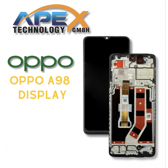 OPPO A98 5G (2023) BLACK LCD / Screen + Touch 621029000029