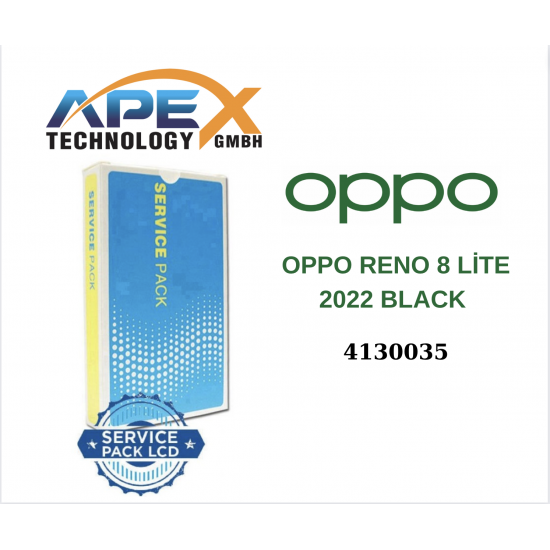 OPPO Reno8 Lite / Reno7 Lite / Reno7 Z 5G (2022) BLACK LCD / Screen + Touch 4130035