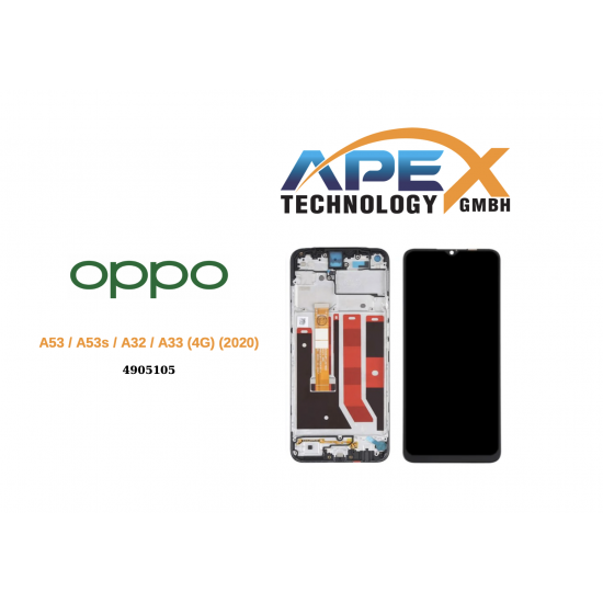 OPPO A53 / A53s / A32 / A33 (4G) (2020) BLACK LCD Display module LCD / Screen + Touch BLACK LCD 4905105