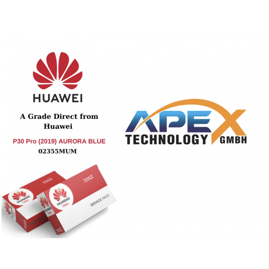 Huawei P30 Pro (2019) AURORA BLUE LCD ( A Grade Direct from Huawei ) / Screen + Touch - 02355MUM OR 02355UNA