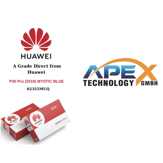 Huawei P30 Pro (2019) MYSTIC BLUE LCD ( A Grade Direct from Huawei ) Display module LCD / Screen + Touch - 02355MUQ OR 02355UND