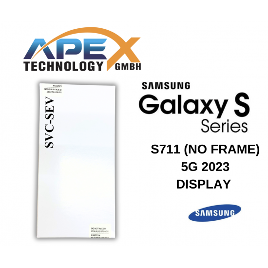 Samsung Galaxy S711 (S23 FE 5G 2023) (NO FRAME) LCD/ Screen + Touch GH82-32856A 