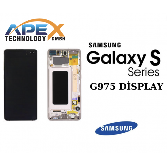 Samsung Galaxy  SM-(S10 Plus 2019) PRISM BLUE LCD + BTRY Display module LCD / Screen + Touch GH82-18840C