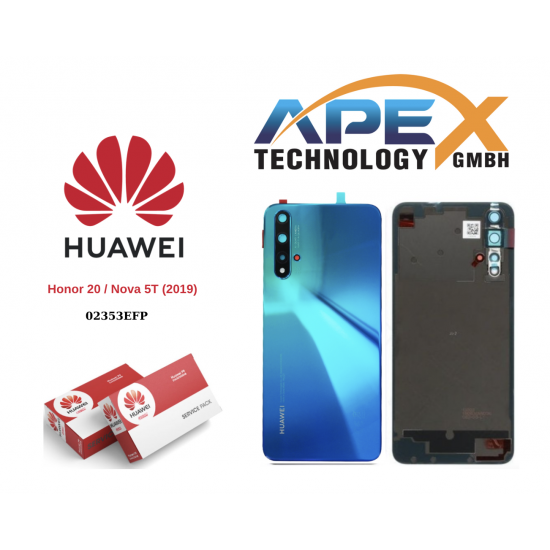 Huawei Huawei Honor 20 / Nova 5T (2019) BLUE BATTERY COVER 02353EFP