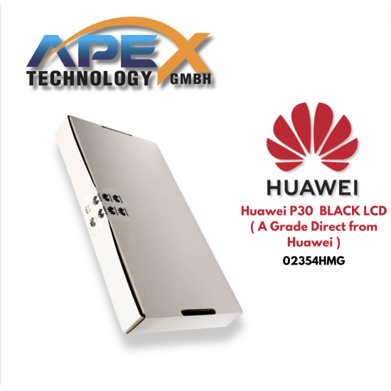 Huawei P30 (2019) BLACK LCD ( A Grade Direct from Huawei ) / Screen + Touch 02354HMG