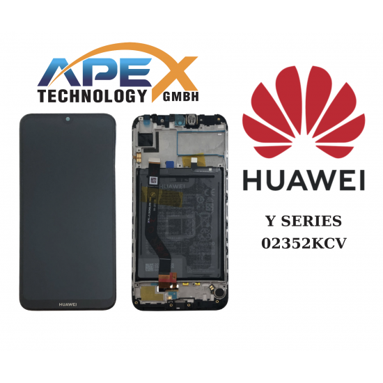 Huawei Y7 (2019) BLACK LCD / Screen + Touch + Battery 02352KCV OR 02352KDB         