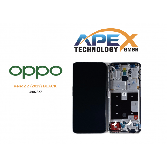 OPPO Reno2 Z (2019) BLACK LCD Display module LCD / Screen + Touch 4902827