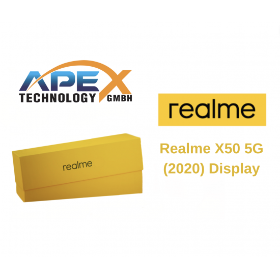 Realme X50 5G (2020) BLACK LCD / Screen + Touch 4903528