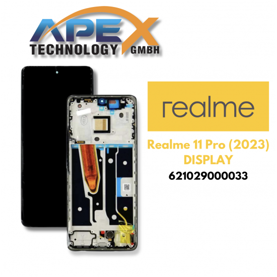 Realme 11 Pro 5G (2023) BLACK LCD / Screen + Touch 621029000033