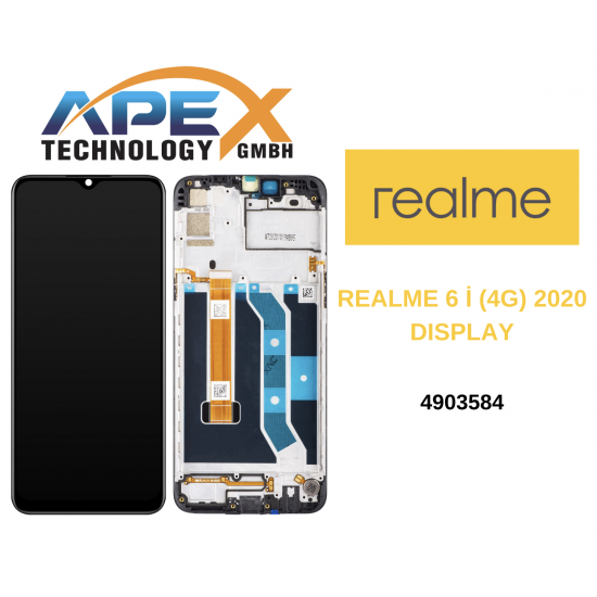 Realme 6 İ (4G) (2020) Display module LCD / Screen + Touch BLACK LCD 4903584