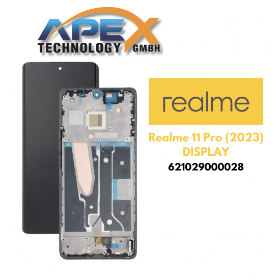 Realme 11 Pro+ 5G (2023) BEIGE LCD / Screen + Touch 621029000028