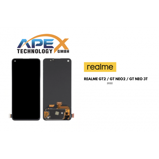 Realme GT2 / GT Neo2 / GT Neo 3T (2022) Display module LCD / Screen + Touch BLACK LCD 4909345