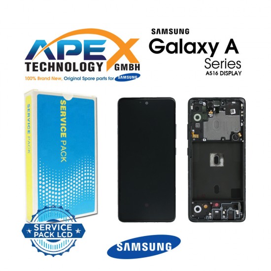 Samsung Galaxy A51 5G (SM-A516B) Display module LCD / Screen + Touch Prism Crush Black GH82-23100A