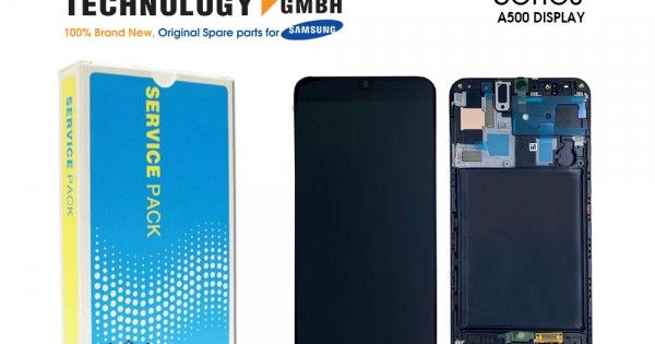 Samsung Galaxy A5 Sm A500f Display Module Lcd Screen Touch Black Gh97 16679b