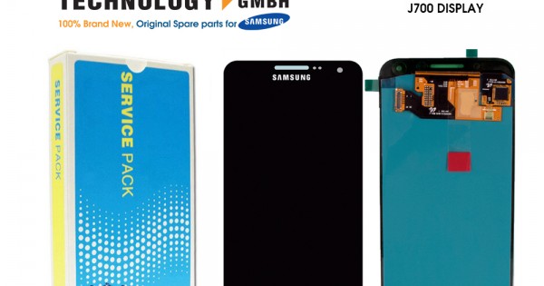 Samsung Galaxy J7 Sm J700f Display Module Lcd Screen Touch Black Gh97 17670c