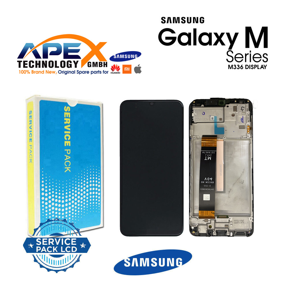 Ecran & Tactile Original Samsung Galaxy M33 5G M336 GH82-28492A GH82-28669A  Noir
