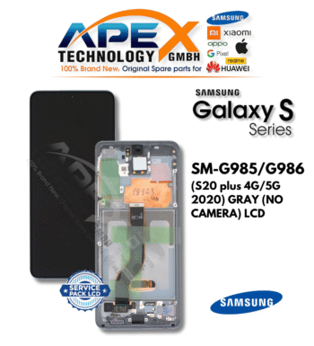 SM-G985/G986 (S20 plus 4G/5G 2020) GRAY (NO CAMERA) LCD