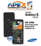 SM-G988 (S20 ULTRA 2020) BLACK (WITH CAMERA) LCD