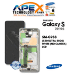 SM-G988 (S20 ULTRA 2020) WHITE (NO CAMERA) LCD