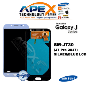 SM-J730 (J7 Pro 2017) SILVER/BLUE LCD
