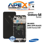 SM-M105 (M10 2019) BLACK (with frame) LCD