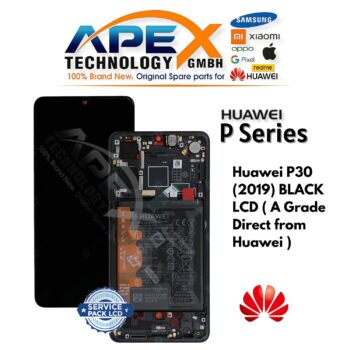 Huawei P30 (2019) BLACK LCD ( A Grade Direct from Huawei ) – 02354HMG