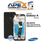 Samsung Galaxy A03s (SM-A037G) LCD Screen Display - Black Eu Code (with Frame) (Service Pack) – GH81-21233A
