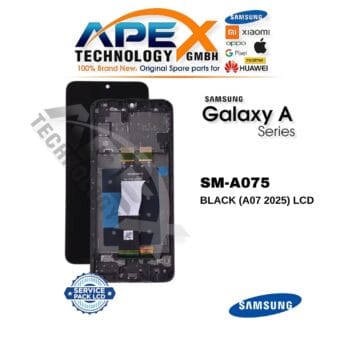 Samsung Galaxy A07 4G (SM-A075) LCD Screen Display - Black (Service Pack) – GH81-28044A