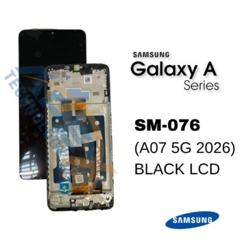 Samsung Galaxy A07 5G (SM-A076) LCD Screen Display - Black (Service Pack) – GH81-28713A
