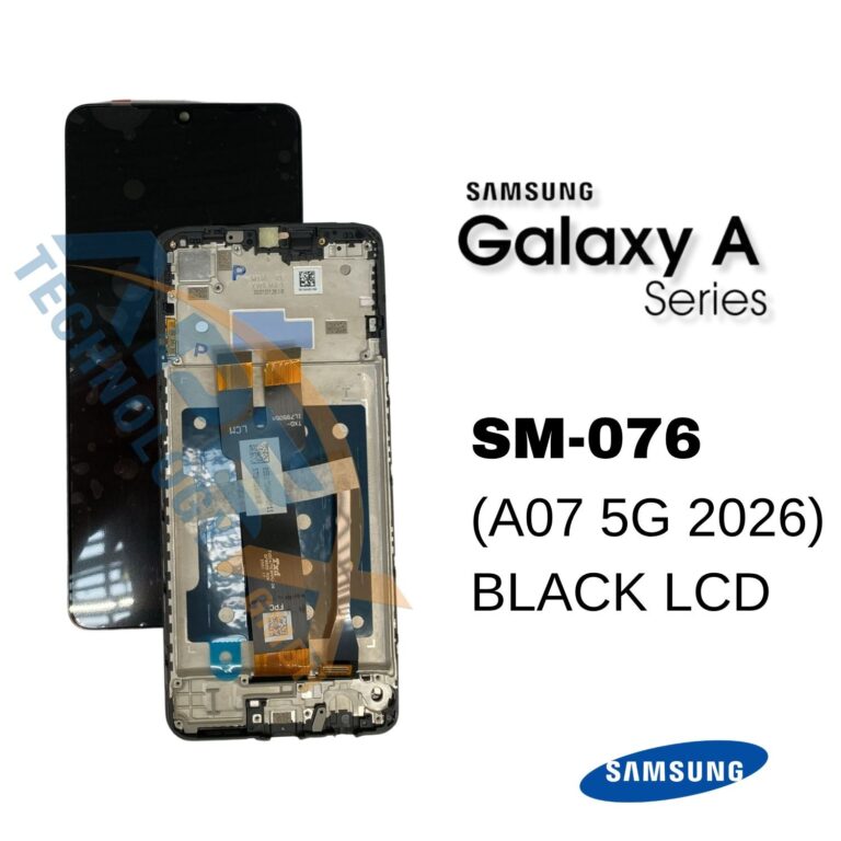 Samsung Galaxy A07 5G (SM-A076) Écran LCD - Noir (Service Pack) – GH81-28713A