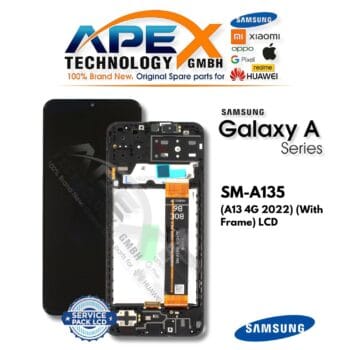 Samsung Galaxy A13 4G (SM-A135) LCD Screen Display - (with Frame) (Service Pack) – GH82-28508A