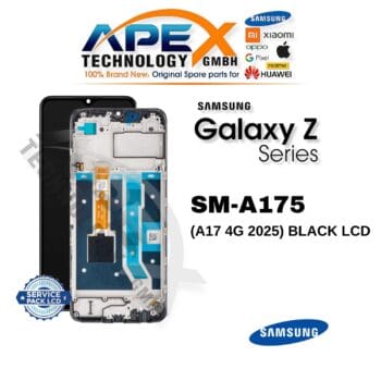 Samsung Galaxy A17 4G (SM-A175) LCD Screen Display - Black (Service Pack) – GH82-38527A