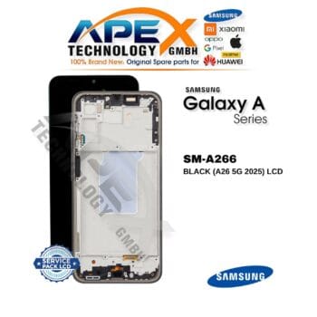 Samsung Galaxy A26 5G (SM-A266) LCD Screen Display - Black (Service Pack) – GH82-37049A