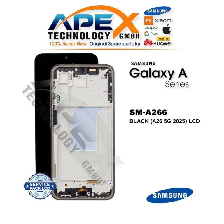 Samsung Galaxy A26 5G (SM-A266) Pantalla LCD - Negro (Service Pack) – GH82-37049A