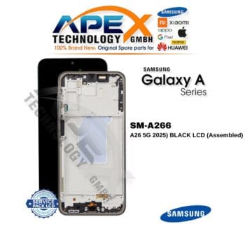 Samsung Galaxy A26 5G (SM-A266) LCD Screen Display - Black (Assembled) – GH82-37049A