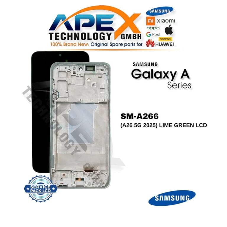 Samsung Galaxy A26 5G (SM-A266) Ecrã LCD - Lime Green (Service Pack) – GH82-37049C